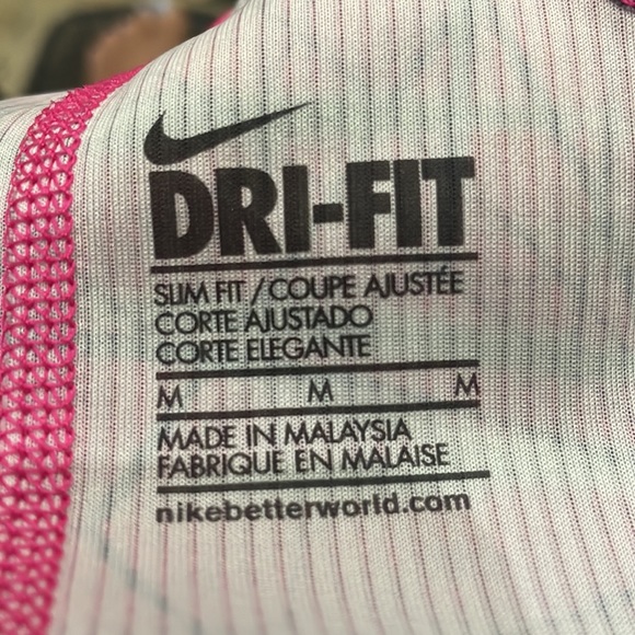 Nike DriFit pink patterned athletic racerback tank top / M / Excellent condition - Picture 13 of 13